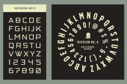 S&S Nickson Font Bundle