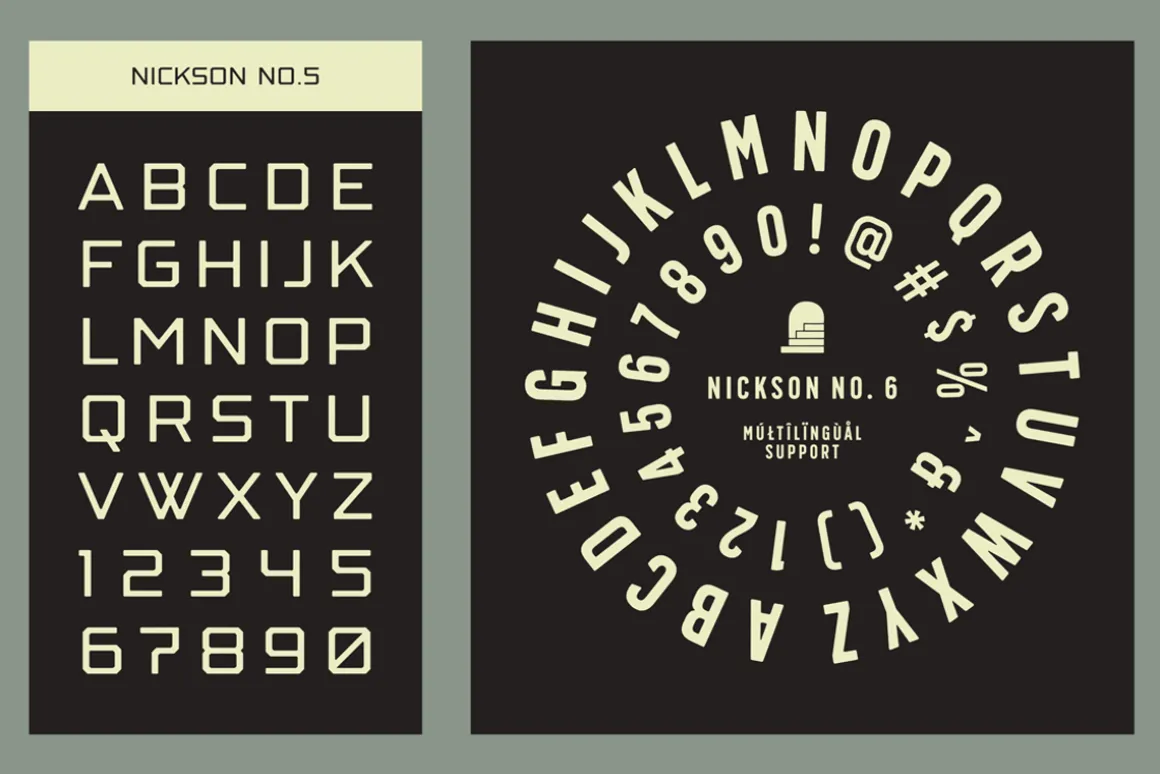 S&S Nickson Font Bundle