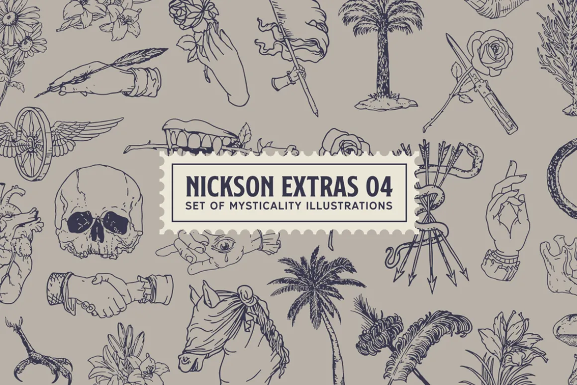 S&S Nickson Font Bundle