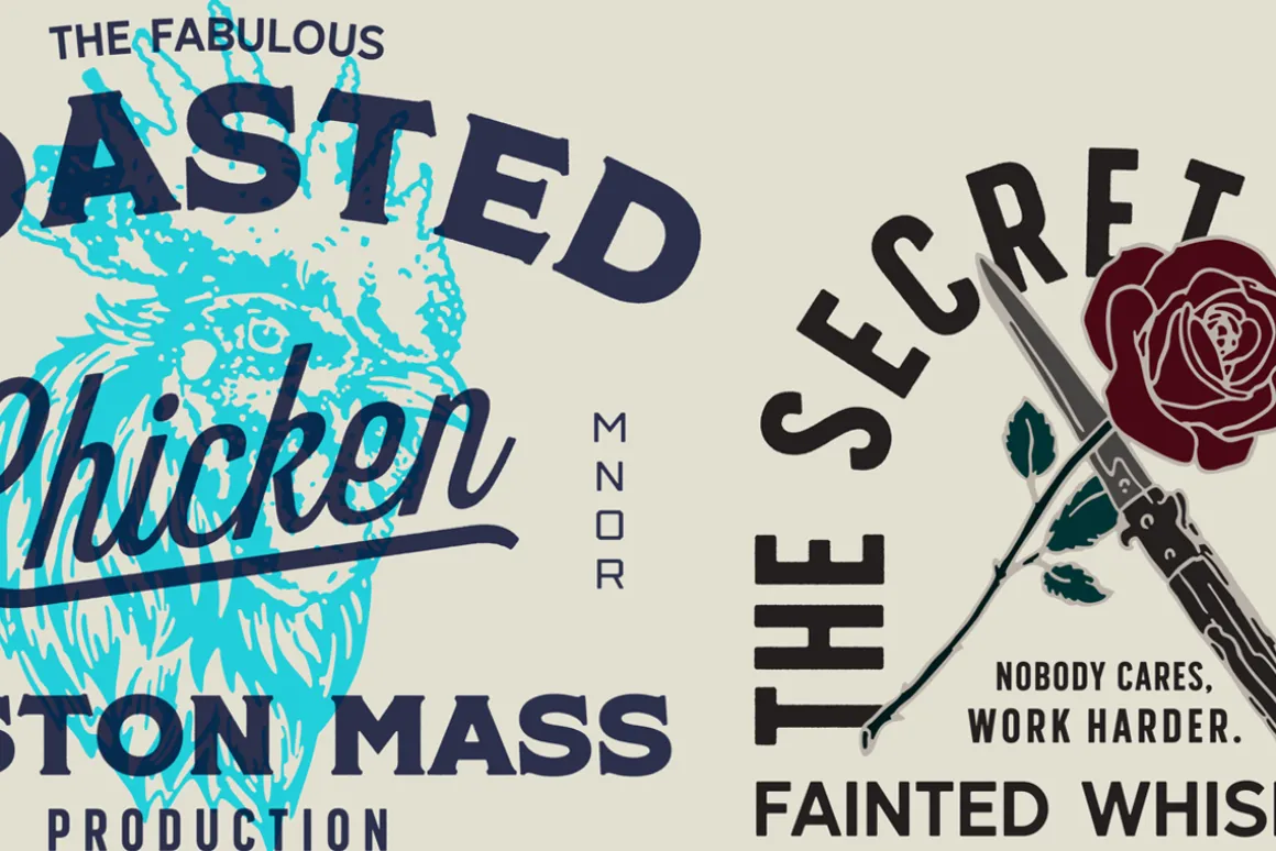 S&S Nickson Font Bundle