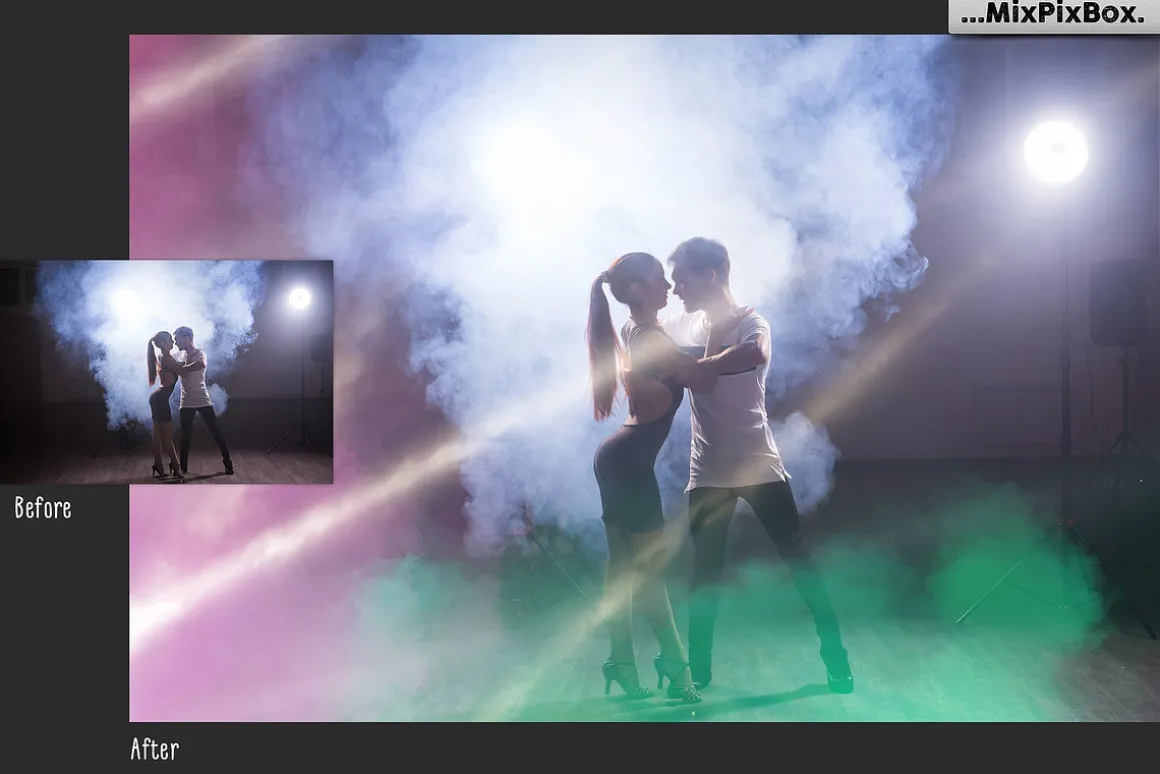 Stage Lights Overlays