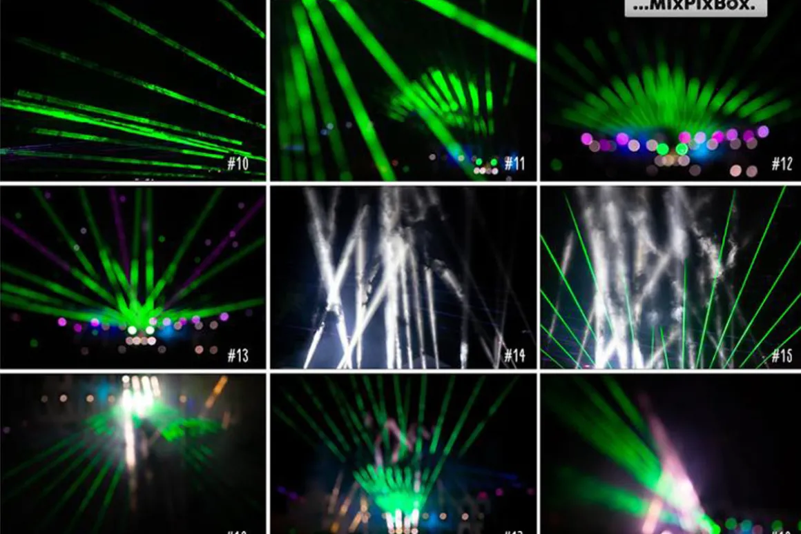 Stage Lights Overlays
