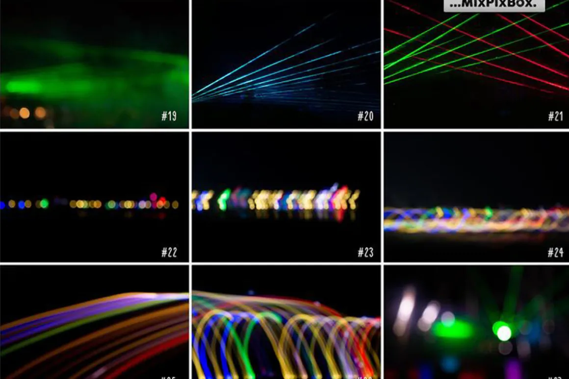 Stage Lights Overlays