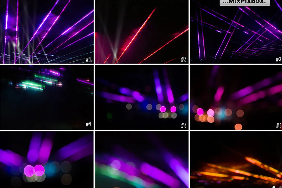Stage Lights Overlays
