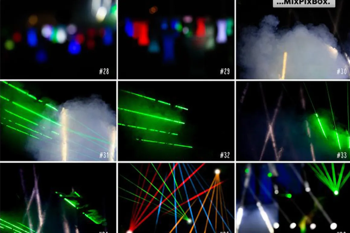 Stage Lights Overlays