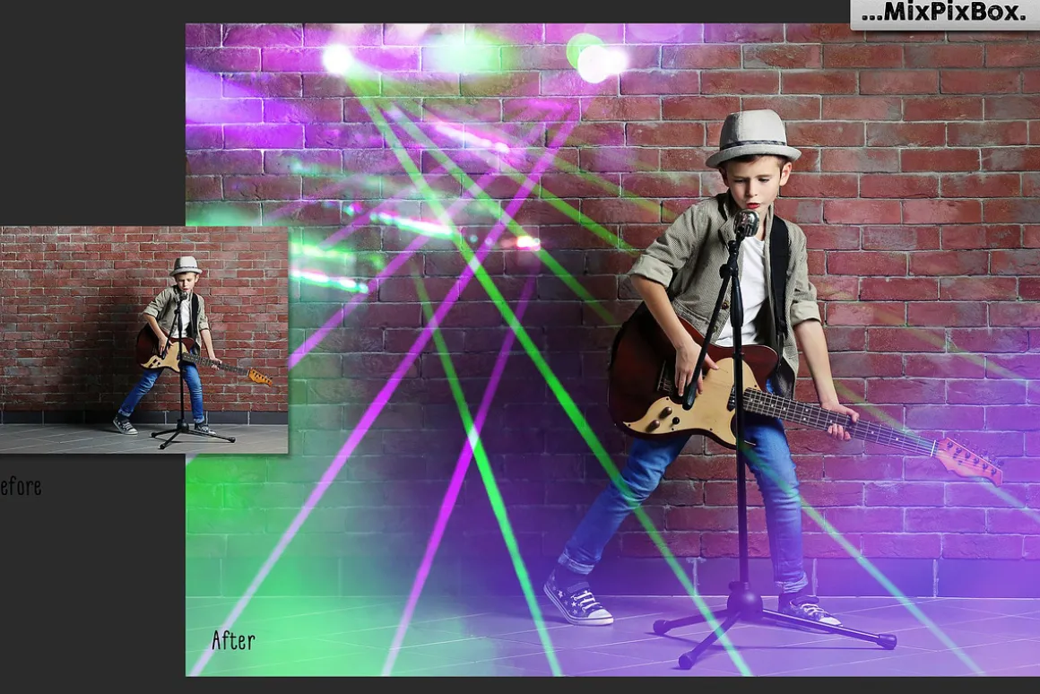 Stage Lights Overlays