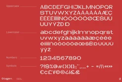 Stagen | Modern Display Sans Serif