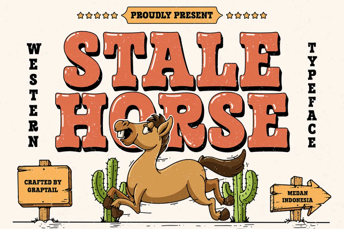 Stale Horse | Western Typeface