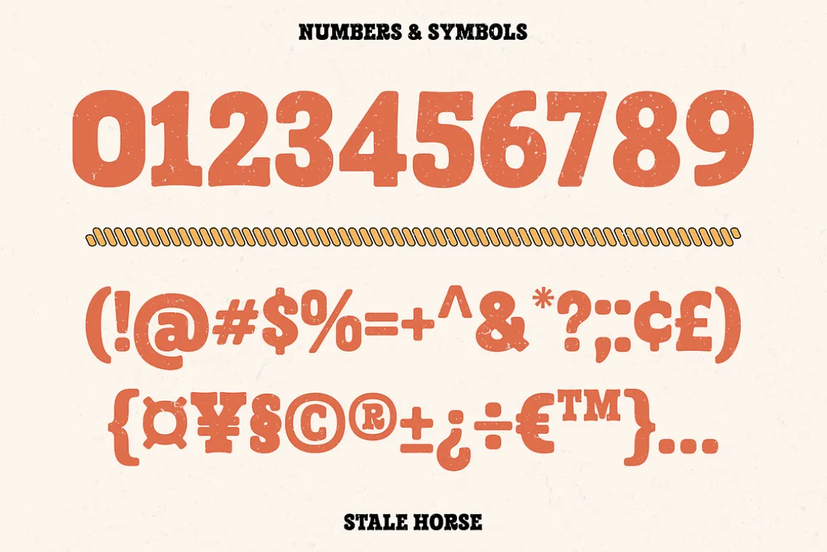 Stale Horse | Western Typeface