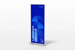 Stand Banner Mockup