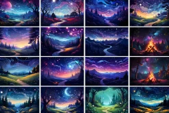 Starry Night Wallpaper