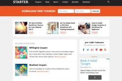 Starter - WP Blog Coupon Theme