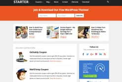 Starter - WP Blog Coupon Theme