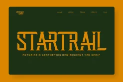 Startrail Futuristic Retro Family