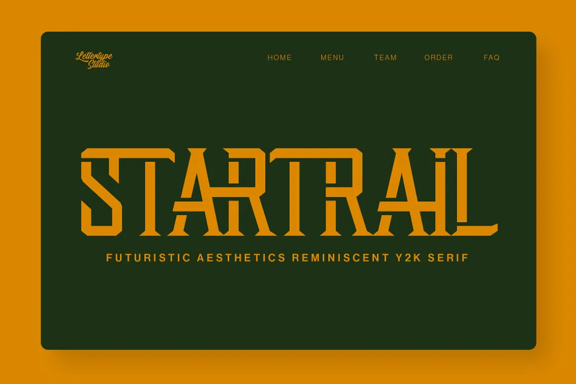 Startrail Futuristic Retro Family