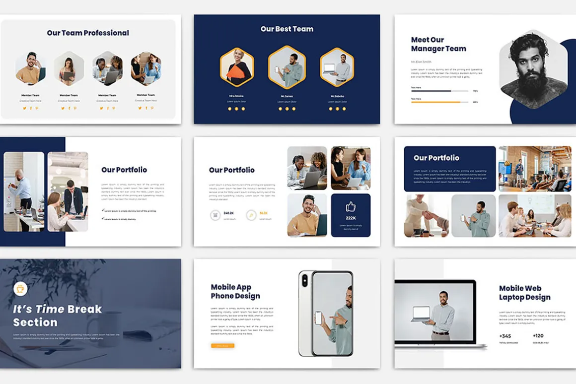 Startup Presentation Template