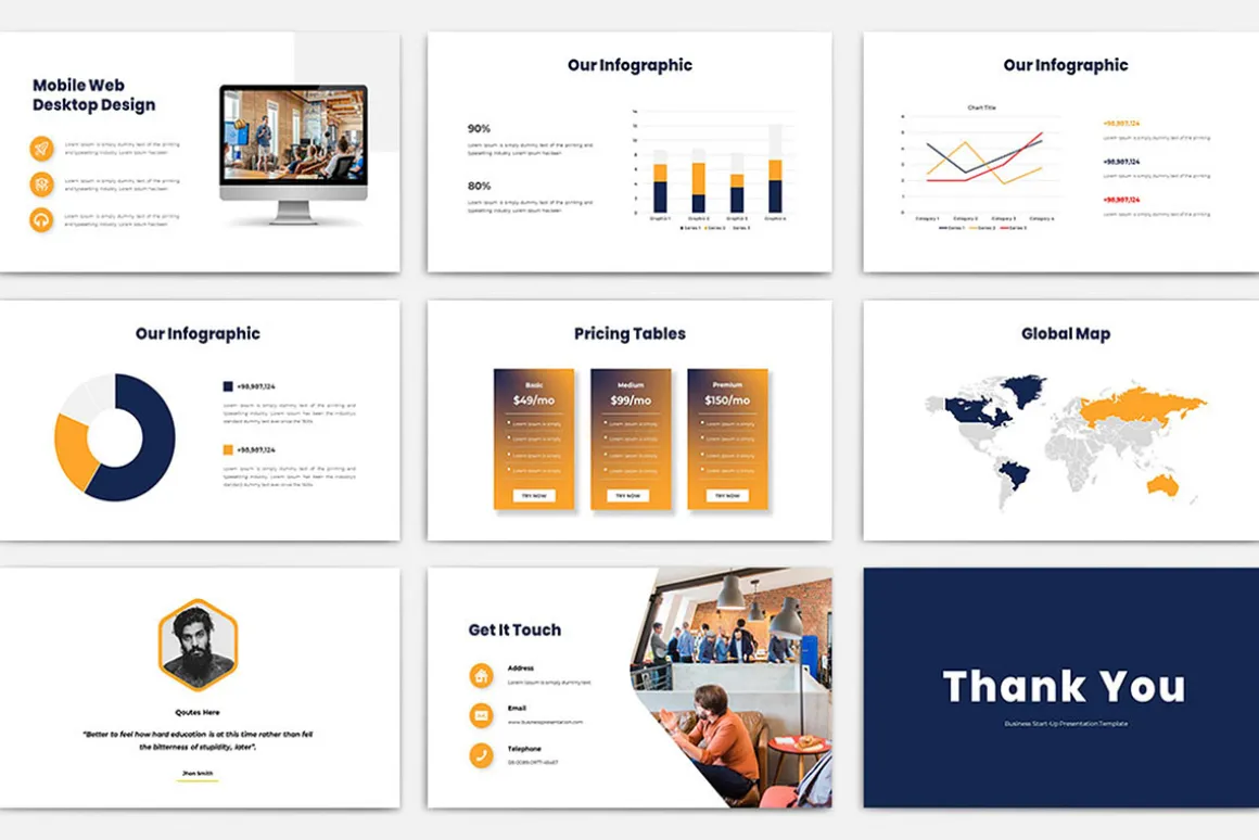 Startup Presentation Template