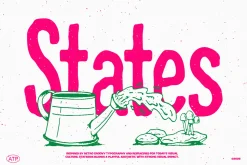 Stateside - Retro Groovy Font