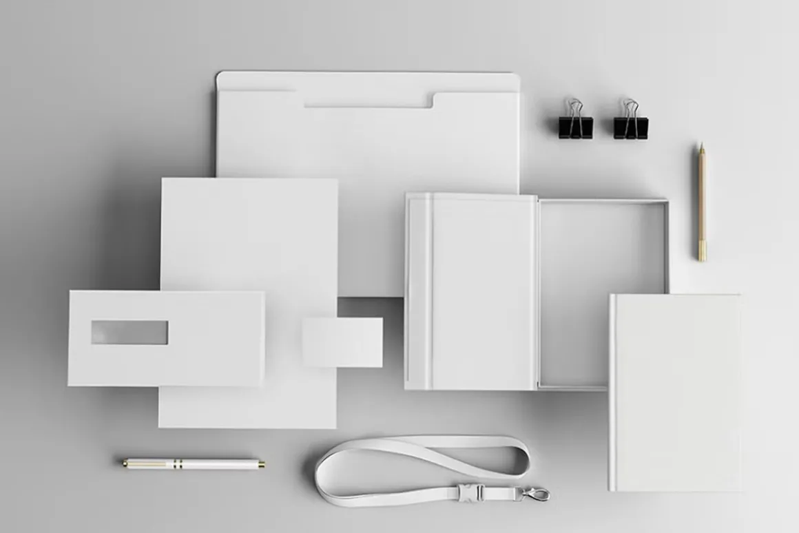 Stationary Mockup Template