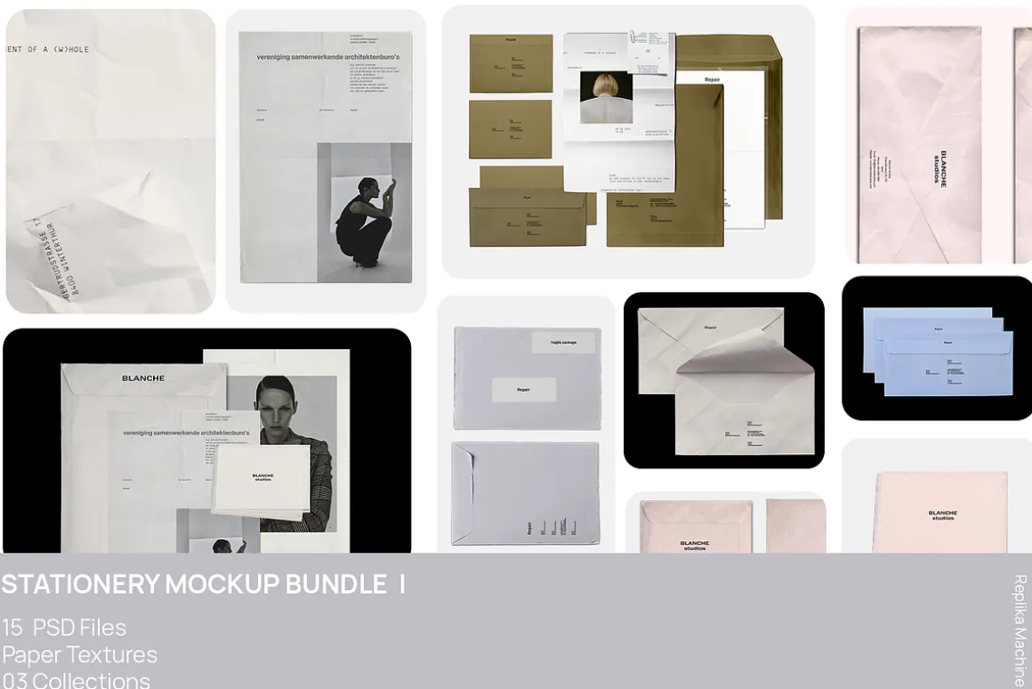 Stationery Bundle Mockup