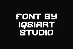 Stencil Ashera Font