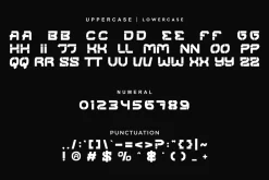 Stencil Ashera Font