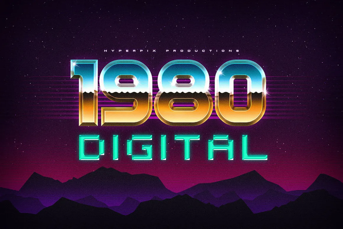 80s Text and Logo Effects Vol.2
