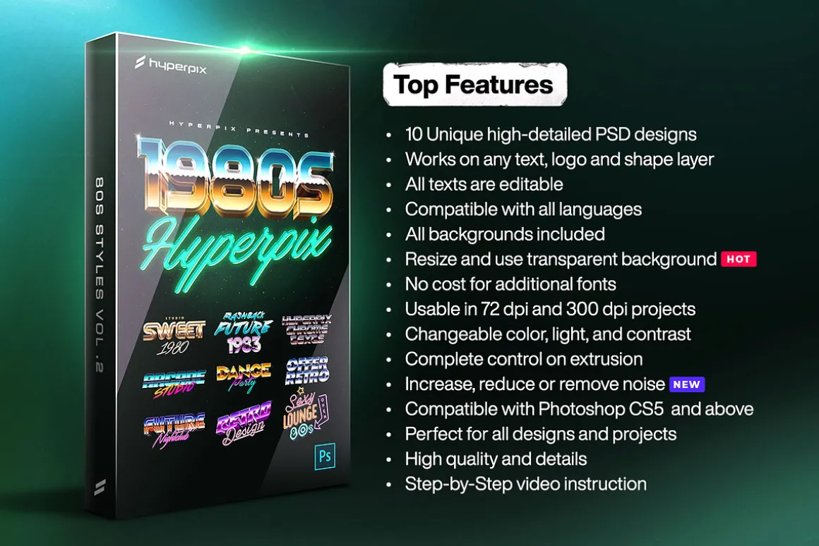 80s Text and Logo Effects Vol.2