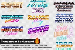 80s Text and Logo Effects Vol.2
