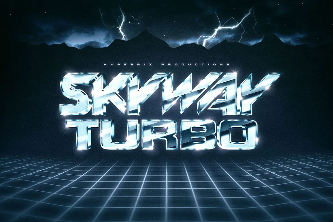 80s Text and Logo Effects Vol.3