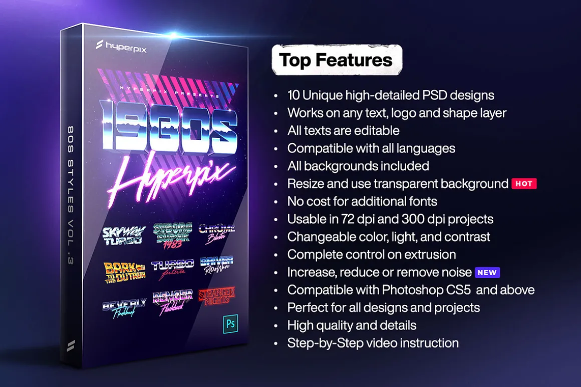 80s Text and Logo Effects Vol.3