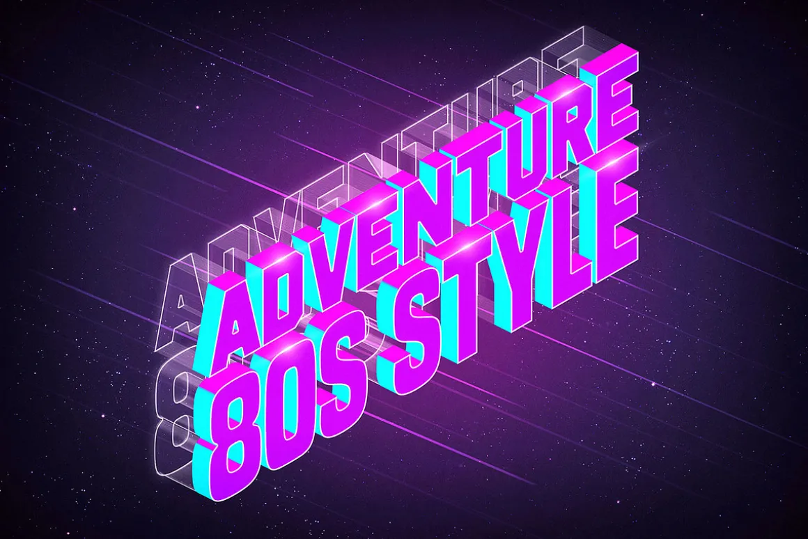 80s Text and Logo Effects Vol.1