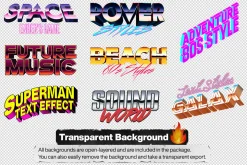 80s Text and Logo Effects Vol.1