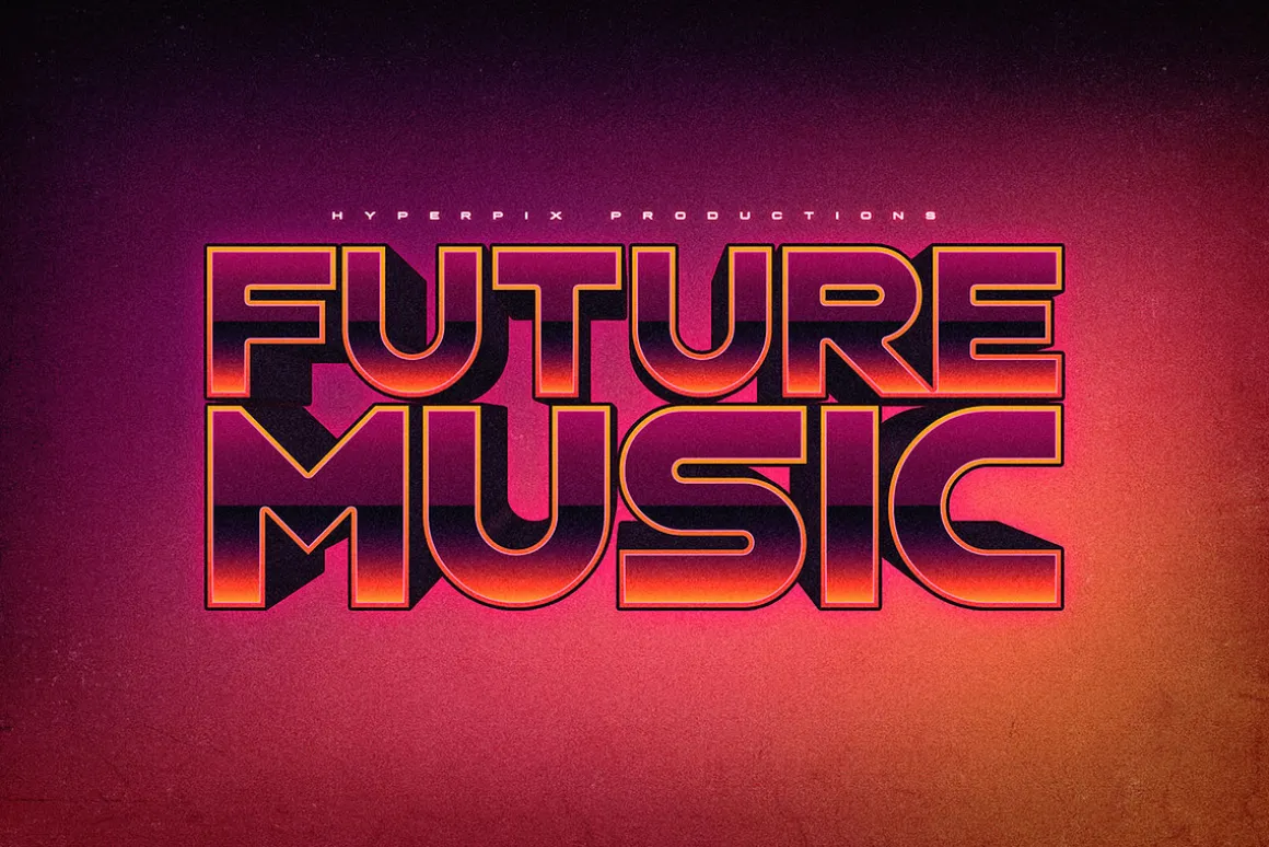 80s Text and Logo Effects Vol.1