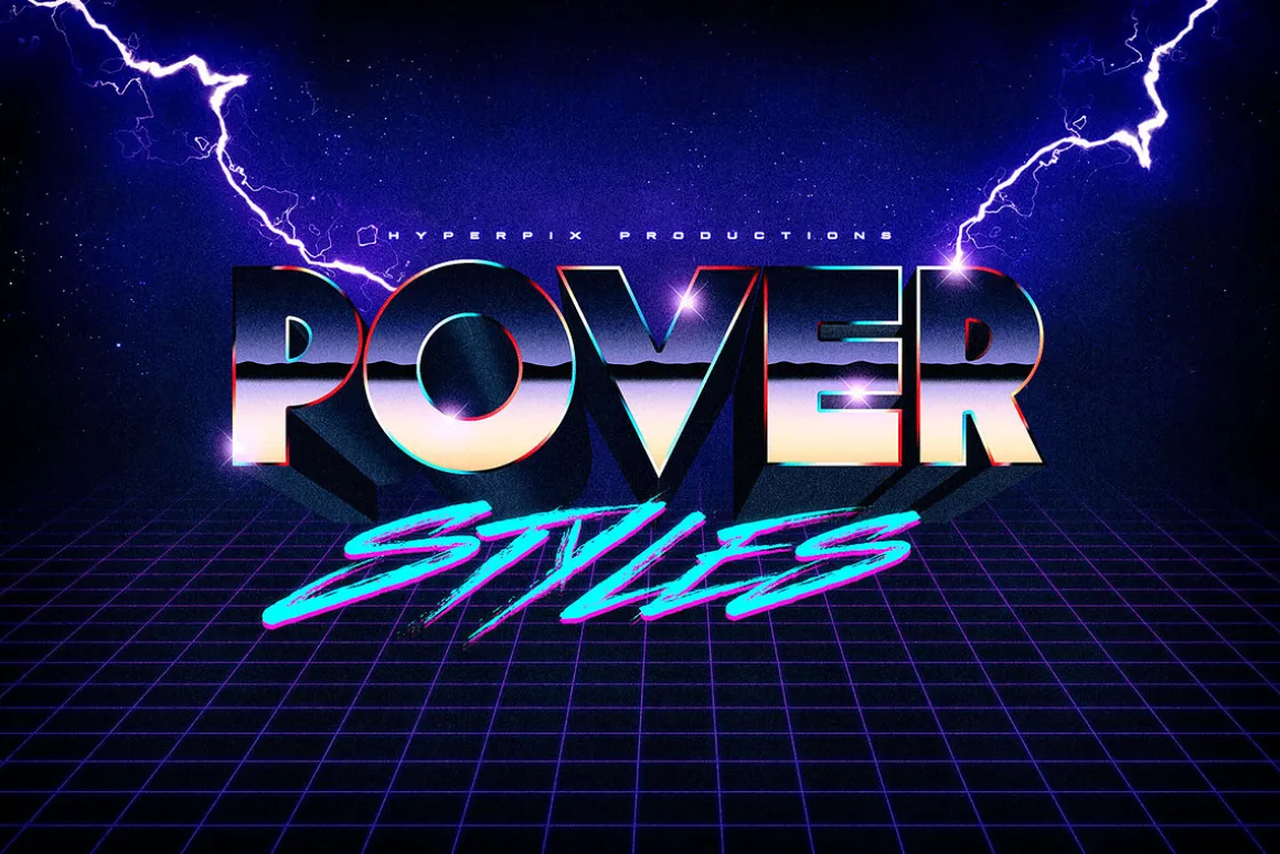 80s Text and Logo Effects Vol.1
