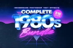 80s Text Effects Complete Bundle