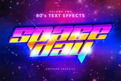 80s Text Effects Minibundle