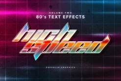 80s Text Effects Minibundle