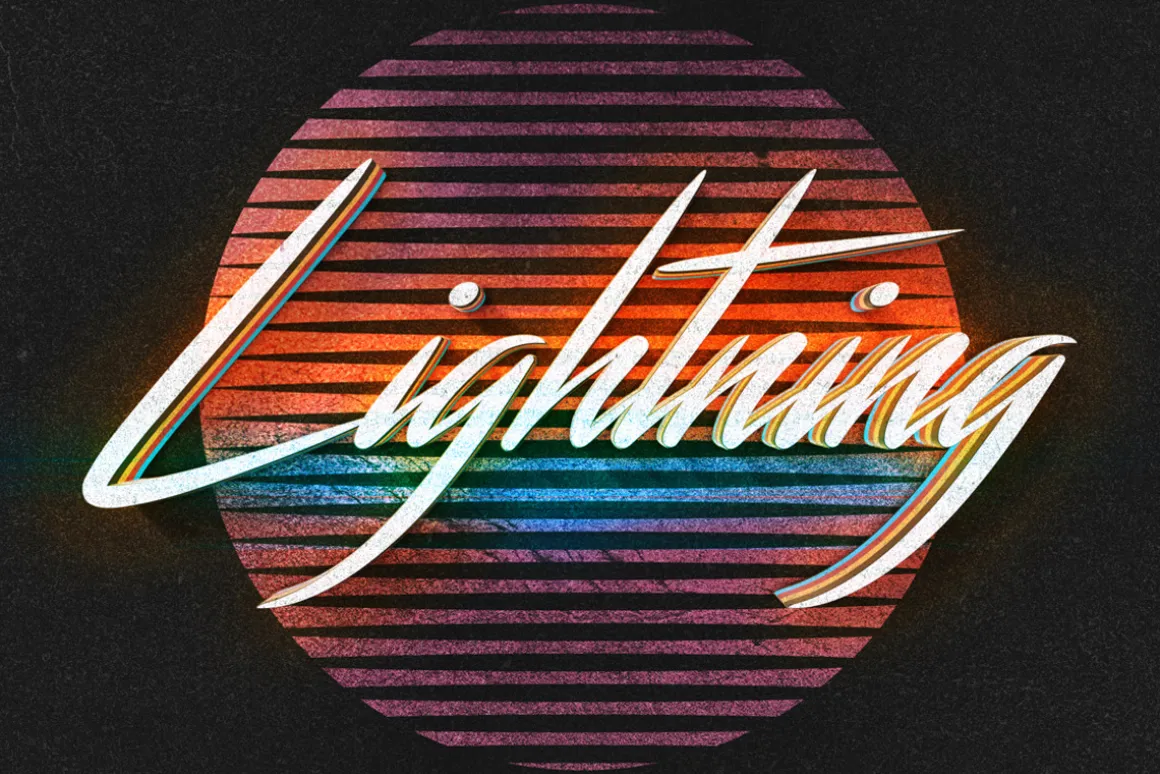 80s Text Effects Minibundle