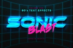80s Text Effects Minibundle