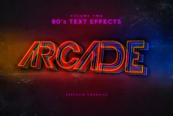 80s Text Effects Minibundle