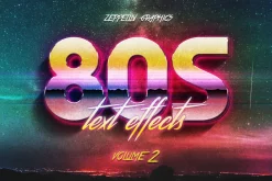 80s Text Effects Vol.2