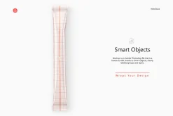 Stick Sachet Mockup - Top View