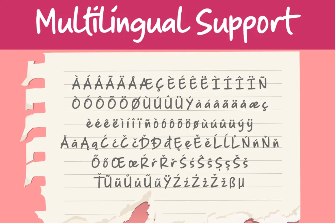 Sticky Notes - Marker Font