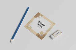 Sticky Notes PSD Mockup Set