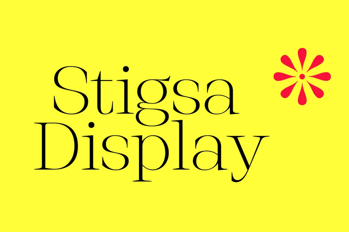 Stigsa Display Font Family