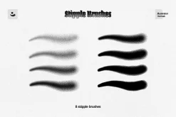 Stipple Brushes for Illustrator