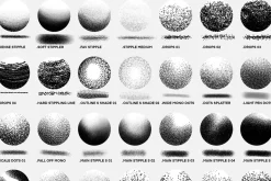 Stipple Brushes For Procreate