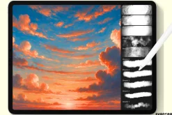 Storm and Cloud Procreate Brushes