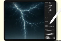 Storm and Cloud Procreate Brushes